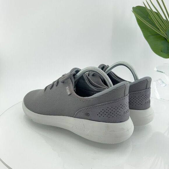 Kizik Men's Madrid Sneaker Casual Shoe Size 9.5 Gray Eco Knit Hands Free Slip On - Picture 4 of 11
